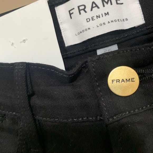 Frame Le High Straight Stagger-hem Stretch Jeans - Picture 7 of 10